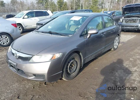 2010 Honda Civic Lx z USA, uszkodzony, nr VIN 2HGFA1F59AH525170